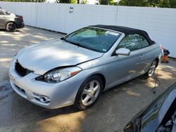 Toyota Camry Sola salvage cars for sale: 2007 Toyota Camry Solara SE