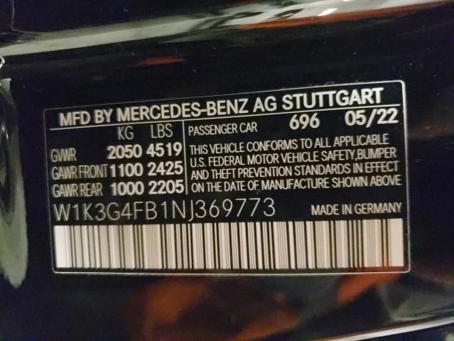 2022 Mercedes-Benz A 220 4matic