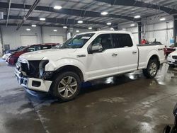 Ford salvage cars for sale: 2015 Ford F150 Supercrew