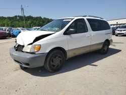 Toyota salvage cars for sale: 2002 Toyota Sienna LE