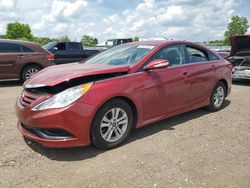 Hyundai salvage cars for sale: 2014 Hyundai Sonata GLS