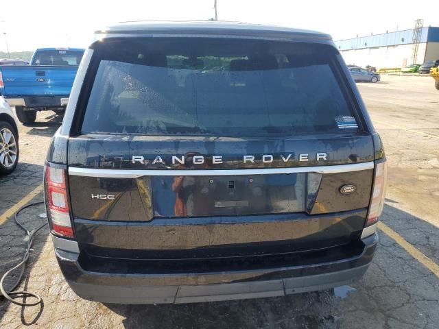 2013 Land Rover Range Rover HSE