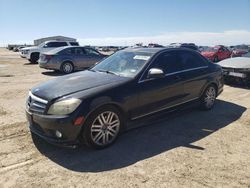 Mercedes-Benz 300-Class salvage cars for sale: 2009 Mercedes-Benz C300