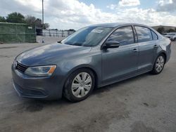 Volkswagen salvage cars for sale: 2012 Volkswagen Jetta SE