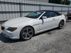 BMW 6 Series salvage cars for sale: 2006 BMW 650 I