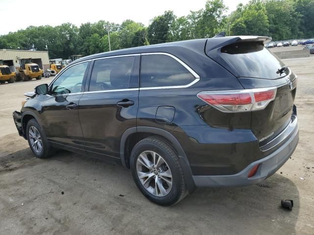 2016 Toyota Highlander LE