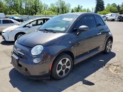 Fiat salvage cars for sale: 2016 Fiat 500 Electric