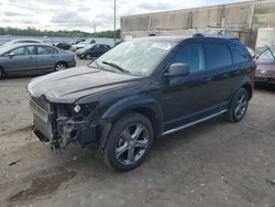 Salvage cars for sale from Copart Fredericksburg, VA: 2016 Dodge Journey Crossroad