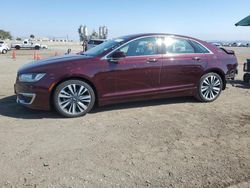 Lincoln MKZ salvage cars for sale: 2017 Lincoln MKZ Hybrid Reserve