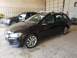 Volkswagen Golf salvage cars for sale: 2017 Volkswagen Golf Sportwagen S