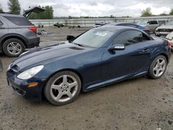 Salvage cars for sale from Copart Arlington, WA: 2007 Mercedes-Benz SLK 280