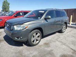 Toyota Highlander salvage cars for sale: 2009 Toyota Highlander Sport