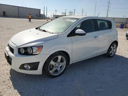 Chevrolet salvage cars for sale: 2015 Chevrolet Sonic LTZ