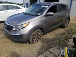 Salvage cars for sale from Copart Windsor, NJ: 2015 KIA Sportage LX