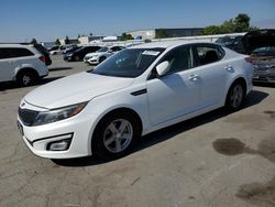 Salvage cars for sale from Copart Bakersfield, CA: 2015 KIA Optima LX