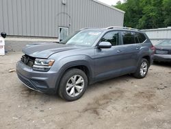 Salvage cars for sale from Copart West Mifflin, PA: 2018 Volkswagen Atlas