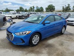 Hyundai Elantra salvage cars for sale: 2018 Hyundai Elantra SE