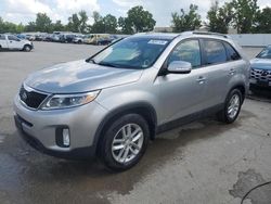 KIA Sorento salvage cars for sale: 2015 KIA Sorento LX