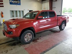 Salvage cars for sale from Copart Angola, NY: 2016 Toyota Tacoma Double Cab