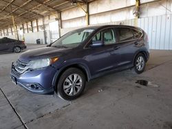 Honda salvage cars for sale: 2012 Honda CR-V EX