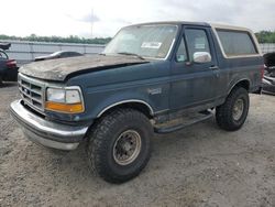 Salvage cars for sale from Copart Fredericksburg, VA: 1993 Ford Bronco U100