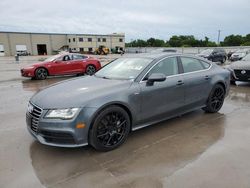 Salvage cars for sale from Copart Wilmer, TX: 2012 Audi A7 Prestige