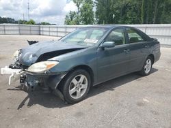 Salvage cars for sale from Copart Dunn, NC: 2003 Toyota Camry LE