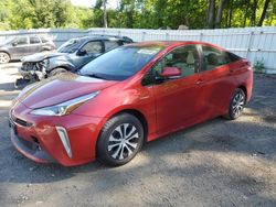 Toyota salvage cars for sale: 2019 Toyota Prius