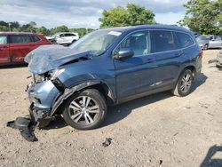 Honda Pilot ex salvage cars for sale: 2017 Honda Pilot EX