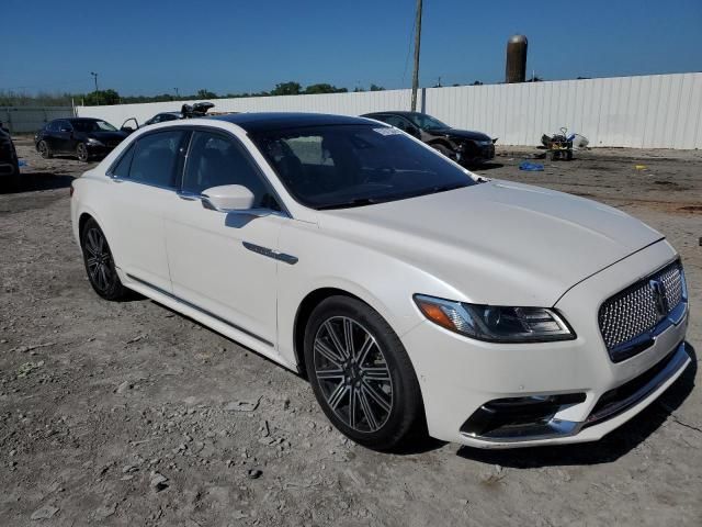 2017 Lincoln Continental Reserve