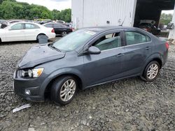 Chevrolet Vehiculos salvage en venta: 2012 Chevrolet Sonic LT