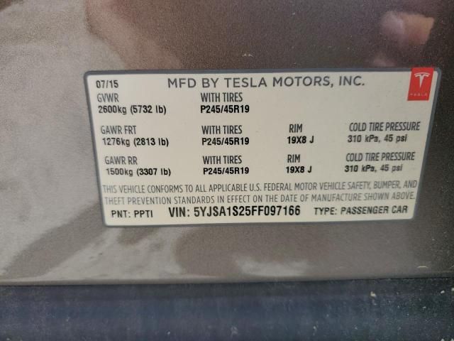 2015 Tesla Model S 70D