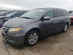 2014 Honda Odyssey EXL en venta en Grand Prairie, TX