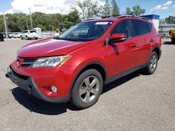 Toyota salvage cars for sale: 2015 Toyota Rav4 XLE