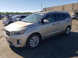 KIA Sedona EX salvage cars for sale: 2015 KIA Sedona EX