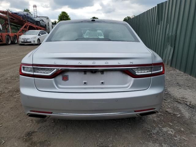 2017 Lincoln Continental Select