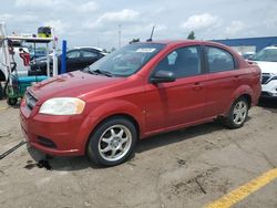 Chevrolet Aveo salvage cars for sale: 2009 Chevrolet Aveo LS