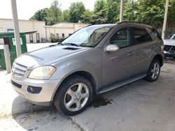 Mercedes-Benz salvage cars for sale: 2008 Mercedes-Benz ML 350