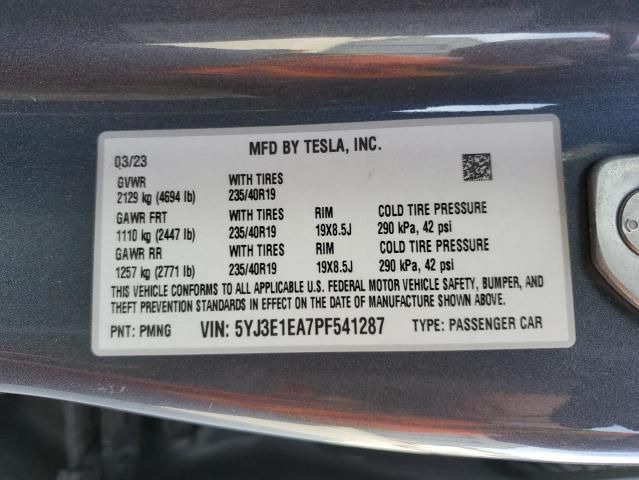 2023 Tesla Model 3