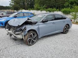 Honda salvage cars for sale: 2022 Honda Accord Sport