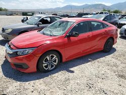 Honda salvage cars for sale: 2018 Honda Civic LX