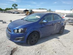 Chevrolet Sonic lt salvage cars for sale: 2013 Chevrolet Sonic LT