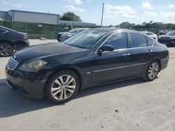 Salvage cars for sale from Copart Orlando, FL: 2008 Infiniti M35 Base