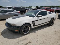 Salvage cars for sale from Copart San Antonio, TX: 2012 Ford Mustang Boss 302