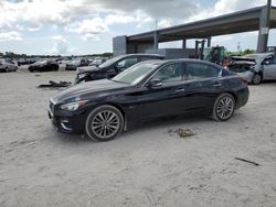 Infiniti q50 salvage cars for sale: 2018 Infiniti Q50 Luxe