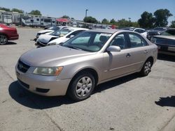 Salvage cars for sale from Copart Sacramento, CA: 2007 Hyundai Sonata GLS