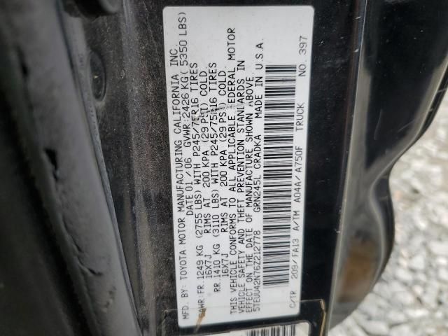 2006 Toyota Tacoma Access Cab