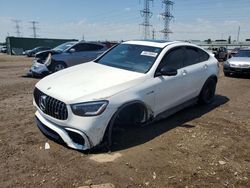 Mercedes-Benz salvage cars for sale: 2021 Mercedes-Benz GLC Coupe 63 4matic AMG