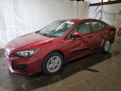 Subaru Impreza Vehiculos salvage en venta: 2018 Subaru Impreza Premium