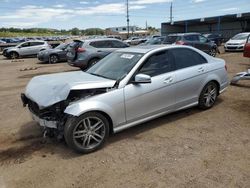 Mercedes-Benz salvage cars for sale: 2012 Mercedes-Benz C 300 4matic